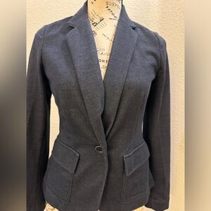 Banana Republic Shrnkn Chambray Blazer 4P